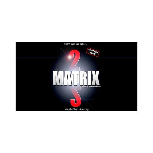 New Arrivals Matrix 2.0 (Blue or Red) by Mickael Chatelain,Magic Trick,Card Magic,Close Up,Illusion,Street Magia,Card Magie,Fun