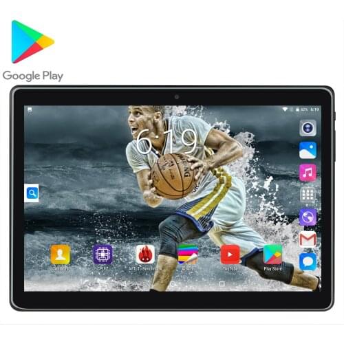Free shipping 10.1'' Tablets 1280*800 3G 4G Deca Core 8GB RAM 128GB ROM Tablets PC Android 10 Dual Wifi