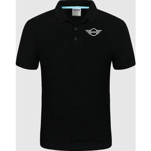 Summer Shirts High quality logo crocodil Mini logo Polo classic brand Men Polo Shirt Men Casual solid Short Sleeve cotton polos