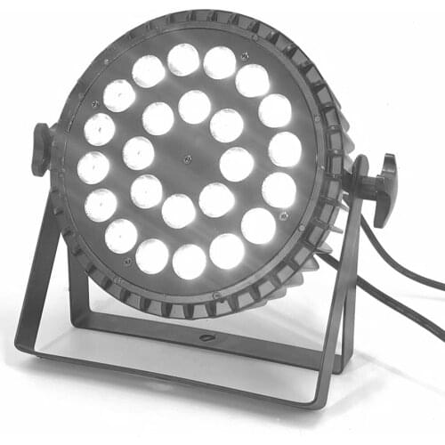 Stage Light 24x12w RGBW 4in1 LED Par Can Play Action Flat Party Dj Par Light Stage Lights Aluminum Die Cast Par Light