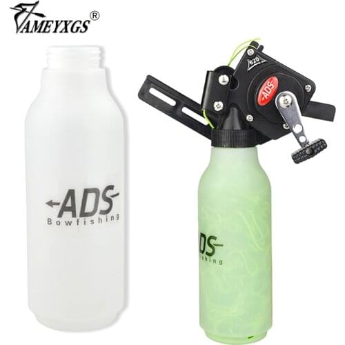 1pc Archery Fishing Reel Slingshot Rope Bottle Compound Recurve Bow Fishing Hunting Bowfishing Device For Shooting Accessories