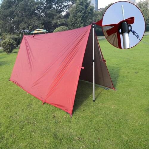 Telescoping Tarp Poles Adjustable Aluminum Rods for Tents and Tarps Camping, Backpacking, Hiking