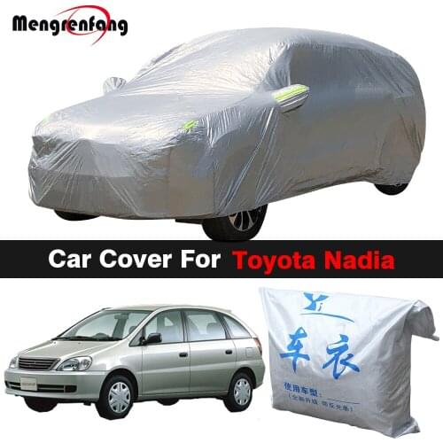 Outdoor Car Cover For Toyota Voxy Nadia Auto Sun Shade Anti-UV Rain Snow Ice Dust Resistant Cover