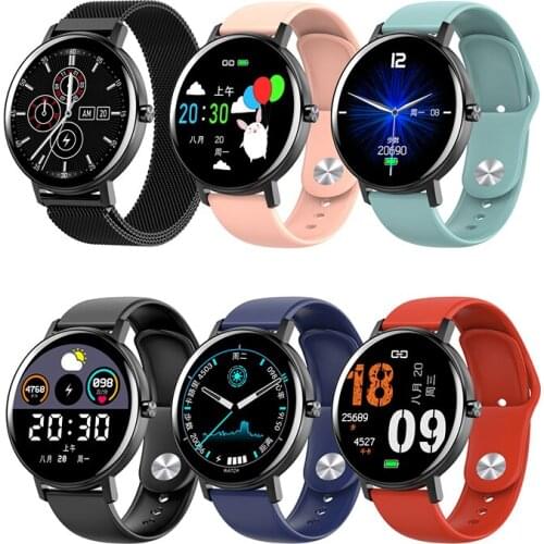 Full Touch Screen Smart watch, Fitness Tracker with HR Monitor, Sleep Tracker, IP68 Waterproof Fitness Watch Compatible with iOS