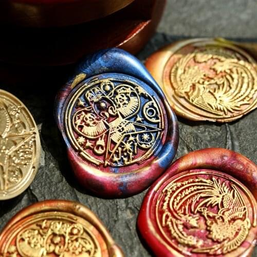 Beautiful Kite Wax Stamp Hand Account DIY Retro Seal Greeting Card Sealing Chapter Phoenix Wax Seal Childrens Birthday Gifts