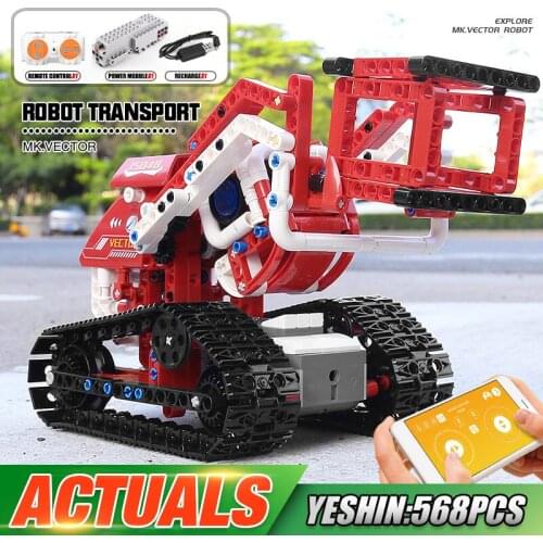 MOULD KING 15048 High-Tech Toys The APP RC Control Power Exploration Car Model Building Blocks Bricks Kids Christmas Gift 568Pcs