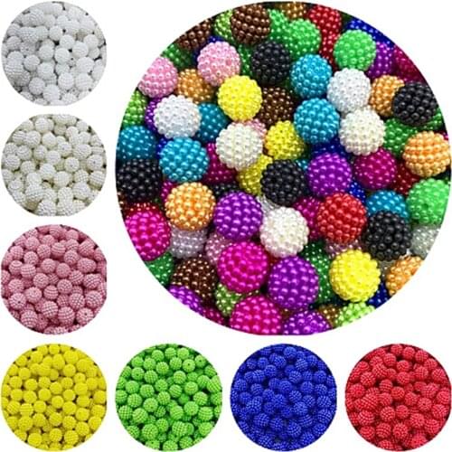 10mm 30/pcs Colorful Bayberry Beads DIY Round Spacer Beads, Suitable for Jewelry Making