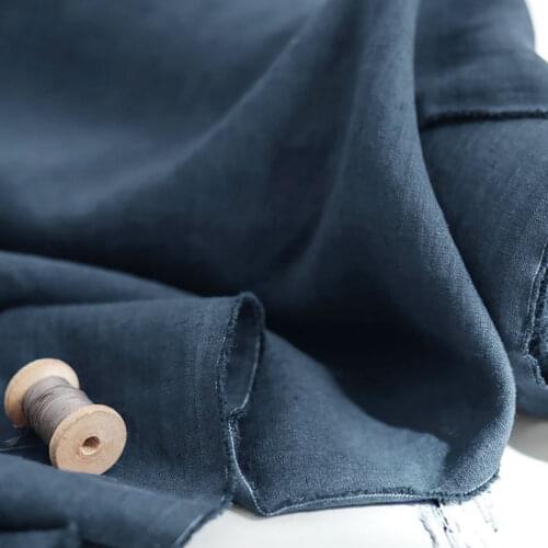 100% Linens Fabrics Per Meter Width 280cm Flax Fabric For Sewing Clothes Bedding Napkin Bag Sheet Blackout Curtain Fabric Dress