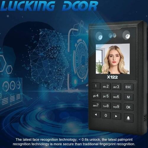 2.8 inch TCP/IP Face Recognition Access Control 125Khz RFID Keypad System Software Biometrics Password