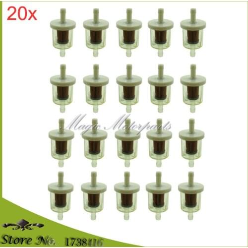 20x Fuel Filter For BRIGGS & STRATTON 493629 691035 5065D 5065K Kawasaki 49019-7001 49019-7005 STENS 120-158 SUNBELT B1SB7998