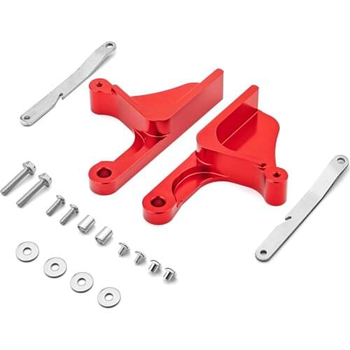 Motorcycle Accessories For Can am Maverick X3 2017-2020 Front and Rear Aluminum Red Door Handle Latches Kit