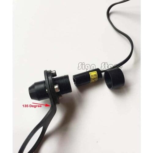 Co2 Laser Cutter Head Focus Diode Module Red Dot Positioning DIY CNC Engraver Cutter Part DC 5V