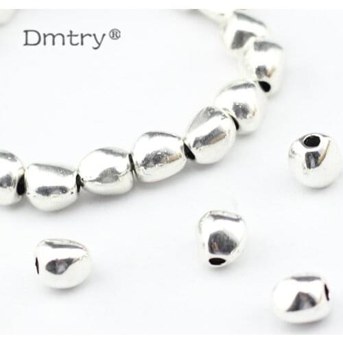 Dmtry 50g/lot Wholesale Hot Sale Zinc Alloy Mental Beads Irregular Spacer Beads DIY Making For Jewelry Necklace Bracelet LC0040