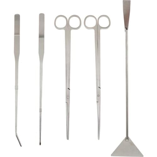 Aquarium Maintenance Tools Kit Tweezers Scissors For Live Plants Grass Tank Tweezers Pliers Aquarium Tool Fish Aquatic Plants