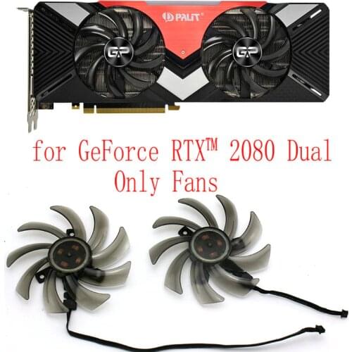 Original for PALIT GeForce RTX™ 2080 Dual Graphics Video card cooling fan GA91S2U DC12V 0.40A