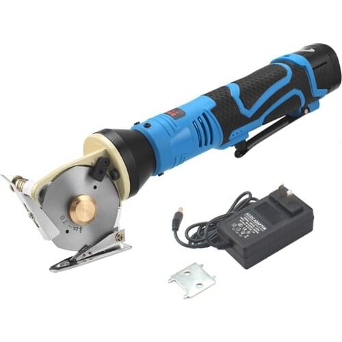 Rechargeable Electric Fabric Cutting Machine Portable Electric Scissors Carpet Leather Cutter 25MM Y