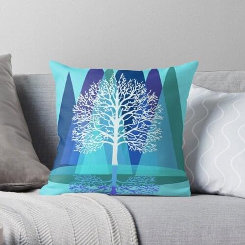 Natures Reign Throw Pillow Cushion Cover Polyester throw pillows case on sofa home living room car seat decor 45x45cm