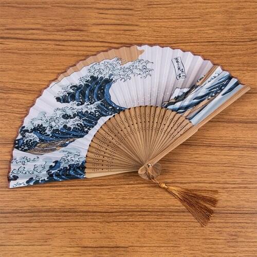 Flower Fan Dance Party Decoration fans Wedding Flower Fan abanico NEW Flower Fans Vintage Bamboo Folding Hand Held Chinese Style