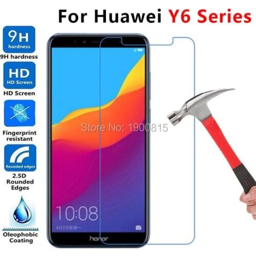Protective Glass For Huawei Y6 Prime 2018 II 2 Pro 2017 Y635 Y 6 6y Y6ii Y6prime Y6pro Tempered Glas On Screen Protector Film 9h
