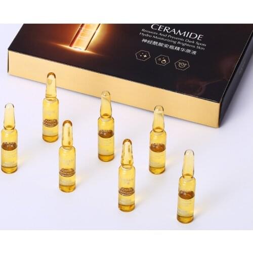 2ml*7pcs Nicotinamide Face Serum Skin Whitening Hyaluronic Acid Anti Winkles Serum Moisturizing Lifting Firming Skin Care TSLM1