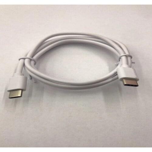 200pcs/lot 1M USB C to USB C Type C Cable Male to male 2.4A PD Fast Charging Data Charger Cable for Samsung for Google