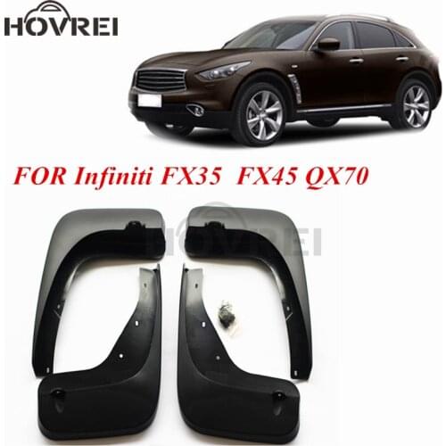 Car mud flaps For Infiniti FX FX35 f45 FX37 FX50 QX70 2009 - 2017 Mudguards MudFlaps Splash Guards 11 2012 2013 2014 2015 2016