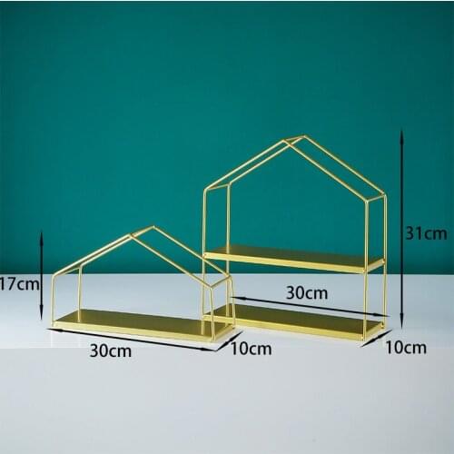 Gold Metal Cake Stands Sets for Wedding Birthday Home Party Dessert Tableware Baking Dinnerware Cupcake Plates Bread Holder