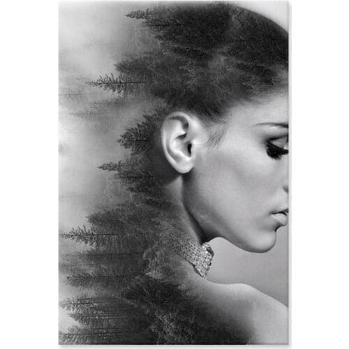 GATYZTORY Frame Picture Abstract Figure Diy Painting By Numbers Kit Home Wall Art Picture By Numbers For Home Decor