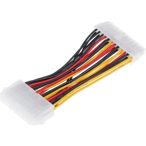 Hot sale E-ATX 20 Pin female to 24 Pin male F/M power supply adapter cable motherboard