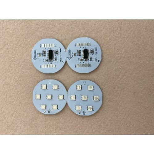 IP20;DC24V RGB DMX512(UCS512C3 chip);5050 SMD addressable pixel;1.68W;40mm diameter round type