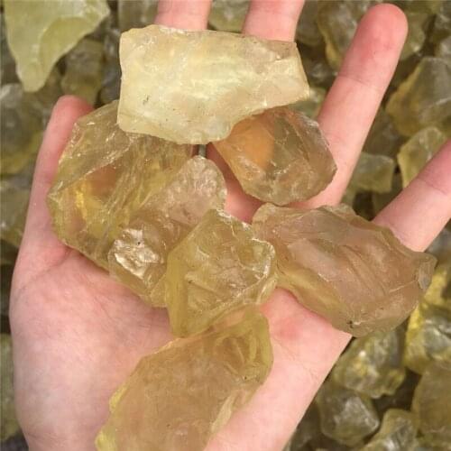 Natural Citrine Stone Yellow Quartz Crystal Rough Bulk Gemstone Healing Minerals Specimen