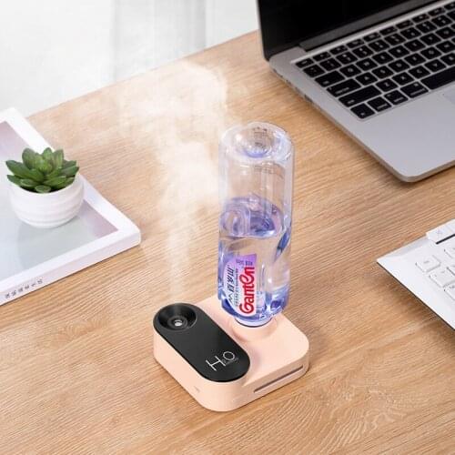 Camera Air Humidifier Diffuser For Home Office Spa Car Mist Maker Spray Silent Water Bottle Humidifier Prevent Drying Air Purify