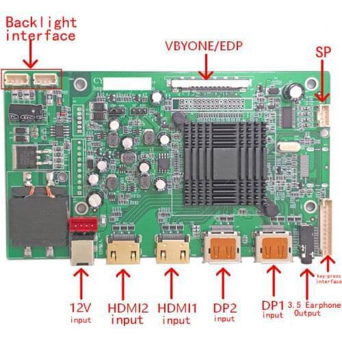 Diy LCD Monitor controller Driver Board Kit For M270QAN01.0 M320QAN01.0 panel screen