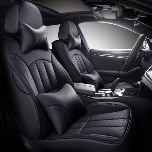 WLMWL Custom leather seat cover for Volvo All Models s60 v40 xc70 v50 xc60 v60 v70 s80 xc90 v50 c30 s40 Car Accessories
