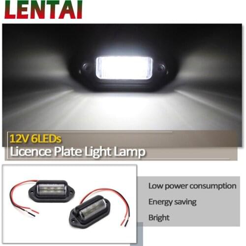 LENTAI 1PC Car LED Number Plate Lamp License Plate Light Bulbs For Kia Rio Ceed Cerato Sorento Mazda CX-7 6 Mini Cooper R56 F56