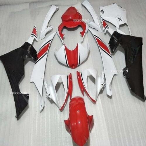New ABS Plastic Injection Cowlings Full Motorcycle Fairings For Yamaha YZF R6 2006-2007 06 07 black Red White Body Kit