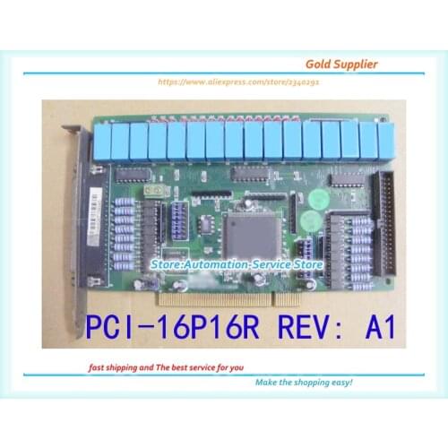 PCI-16P16R REV: A1 16-channel Relay Output And Isolated Input Card
