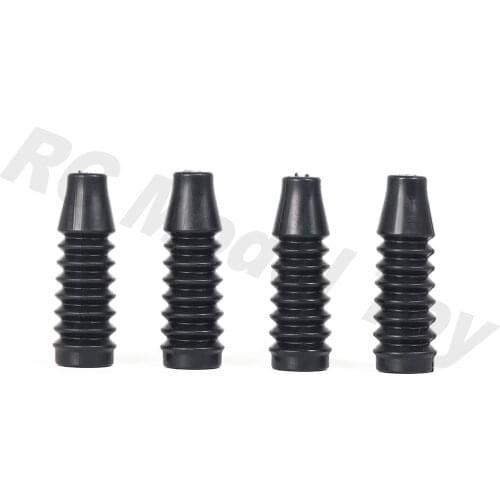 Rubber Super Scale Shock Boot Dust Cover For 1/8 RC Monster Short-Course Truck Kyosho HOBAO 8SC MT HPI TEAM C HONGNOR X3E