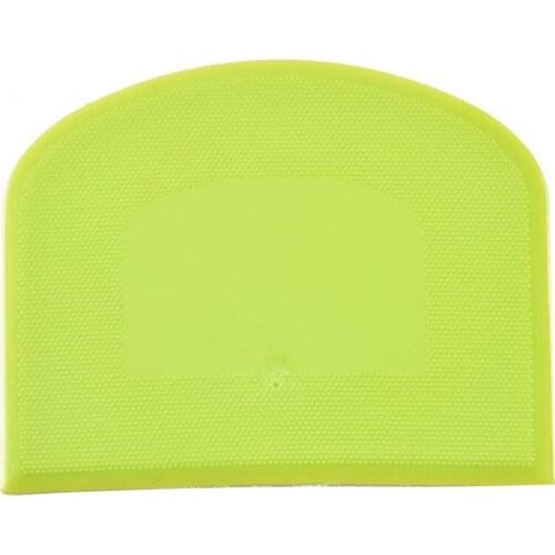 Food Grade PET Cream Spatula, Solid Color Flexible Dough Cutter, Multi-purpose Scraper for Cake, Bread