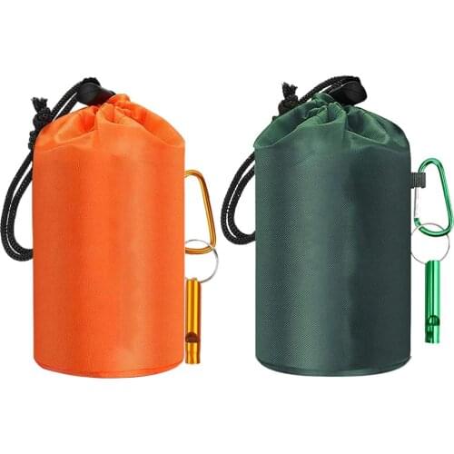 Outdoor Life Emergency Sleeping Bag Thermal Keep Warm Waterproof Mylar First Aid Emergency Blanke Camping Survival Gear