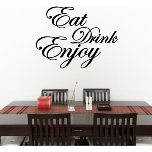 Vinyl English Proverb DIY Wall Stickers Living Room Bedroom Kids Room Home Decorative Waterproof Wallpapers JG1247