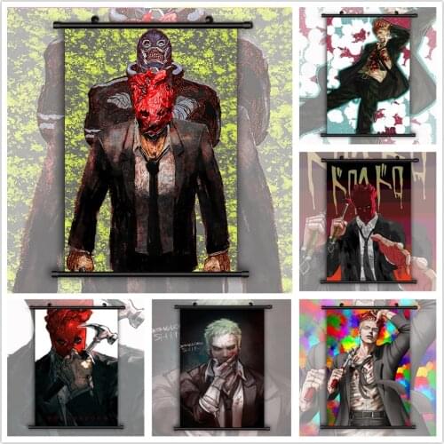 WTQ Dorohedoro Shin Anime Manga HD Print Wall Poster Canvas Painting Anime Posters Wall Decor Posters Wall Art Picture Home Deco