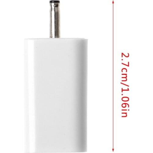 1pc Micro USB Female to DC 2mm plug jack Charging Adapter for nokia Mobile Phone