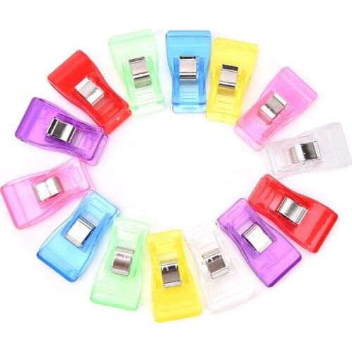 10 Pcs Clips Sewing Machine Tools Edge Clip Patchwork Plastic Clips Sewing Accessory Quilt Tools