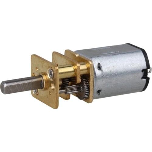 12mm Silver GA12-N20 500RPM Miniature Metal Electric 3V DC Gear Motor Gearwheel with 10mm Output Shaft
