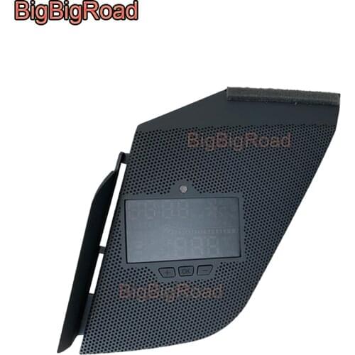 BigBigRoad Car Auto Head Up Display HUD HD Projector Screen Overspeed Alert Alarm Detector For Cadillac XT6 2020