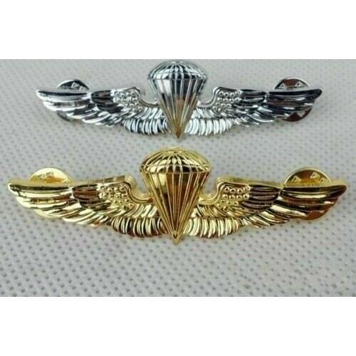 TWO U.S. Navy Marine Corps Parachutist Insignia Badge Pin Outdoors Military armyshop2008