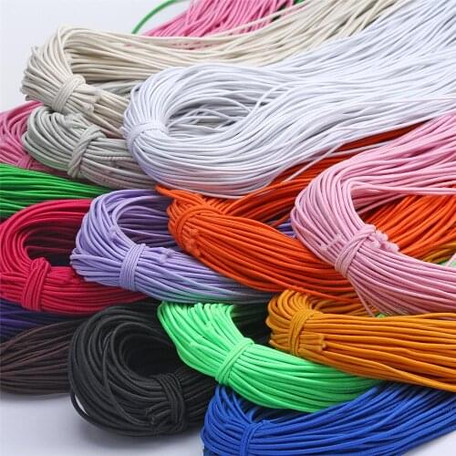 1mm Beading Elastic Thread Cord Rope Rubber Band Elastic Stretch Cord DIY Bracelet Sewing Accessories