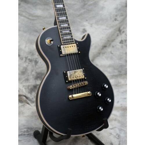 Electric Guitar, Vintage, Handmade,High Quality, Unique,Exquisite,Unusual,Black