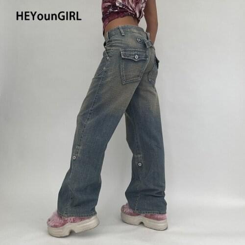 Женские джинсы бойфренды Heyoungirl China At AliExpress
